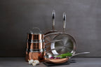 Copper Finish 24cm Frying Pan