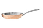 Copper Finish 24 cm Hammered Frying Pan