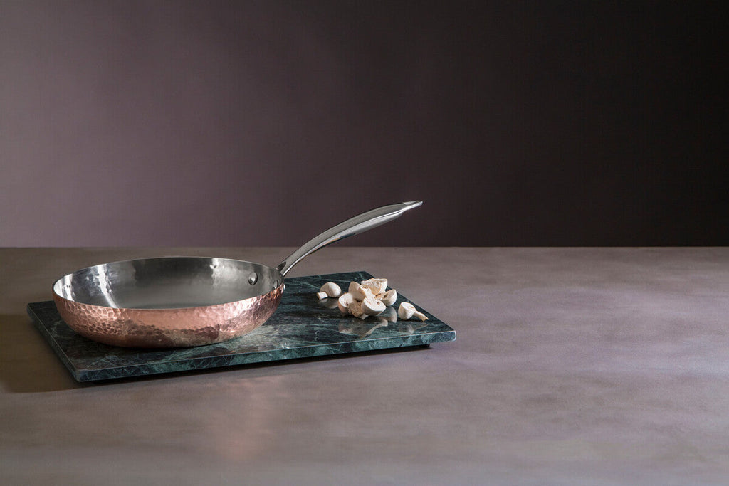 Copper Finish 24 cm Hammered Frying Pan