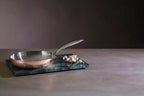 Copper Finish 24 cm Hammered Frying Pan
