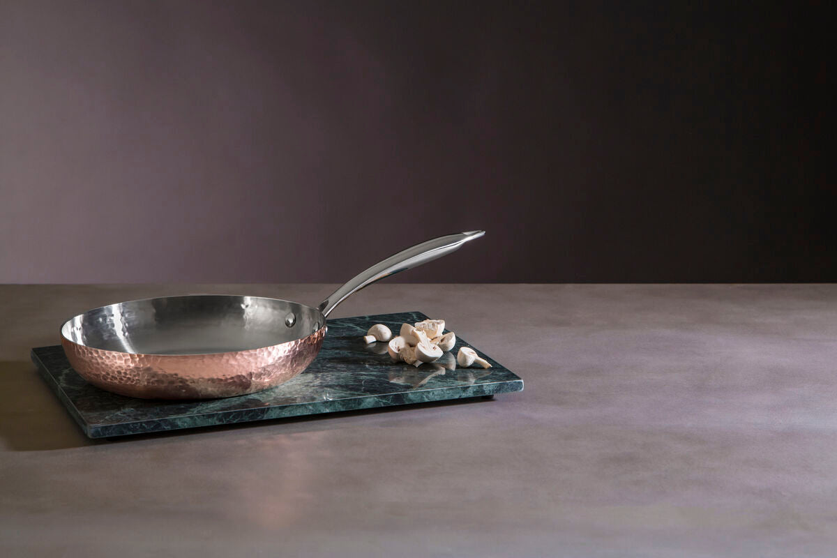 Copper Finish 24 cm Hammered Frying Pan
