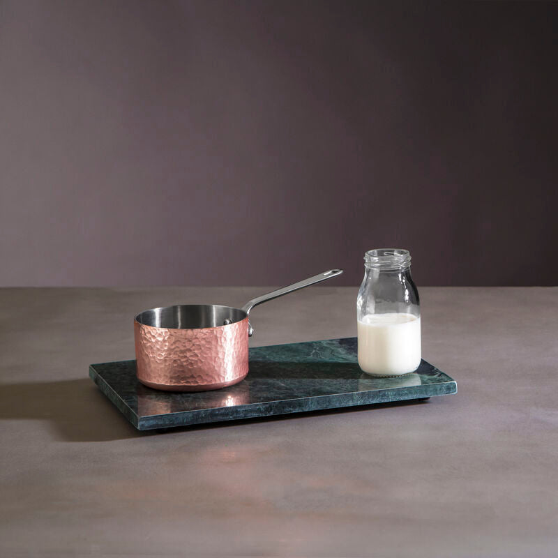 Hammered Copper Finish Mini 10 cm Milk Pan