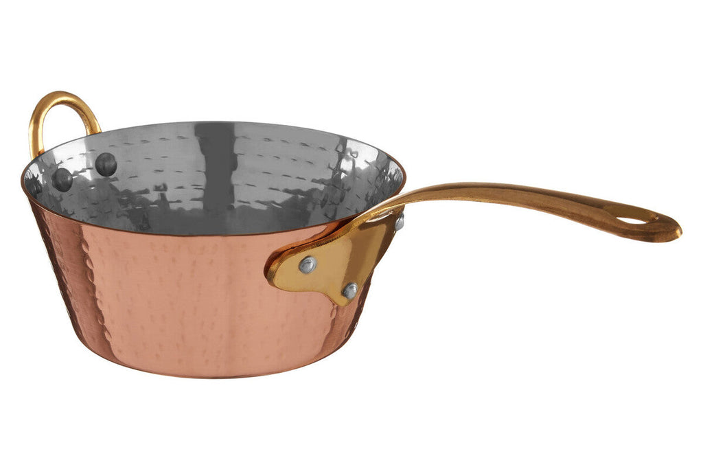 Copper Mini Saucepan Serving Dish with Lid