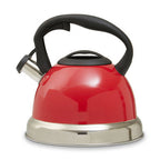 Red 3 Litre Whistling Kettle