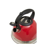 Red 3 Litre Whistling Kettle