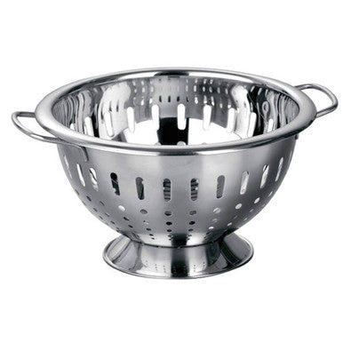 Brushed Finish Stainless Steel Colander