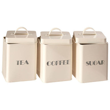 5 Piece Cream Kitchen Storage Set