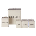 5 Piece Cream Kitchen Storage Set