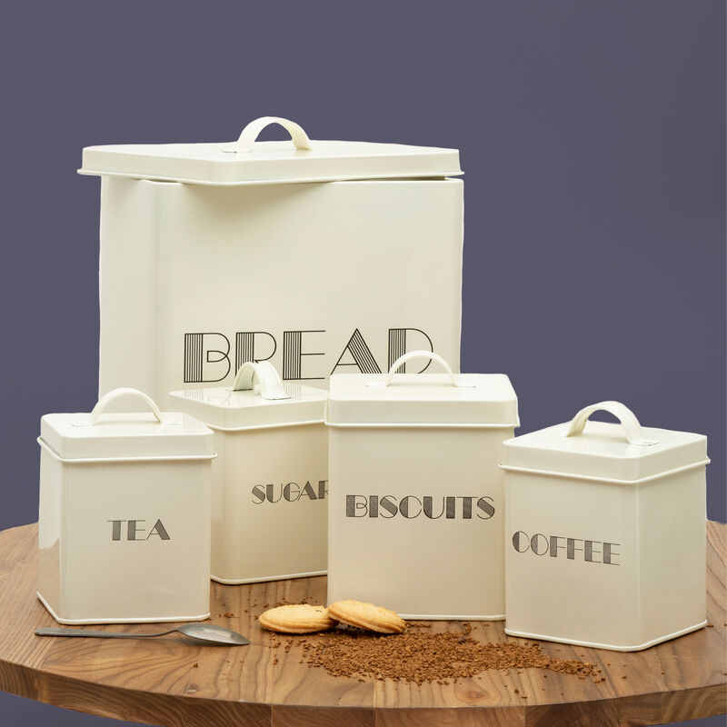 5 Piece Cream Kitchen Storage Set