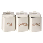 5 Piece Grey Kitchen Storage Set