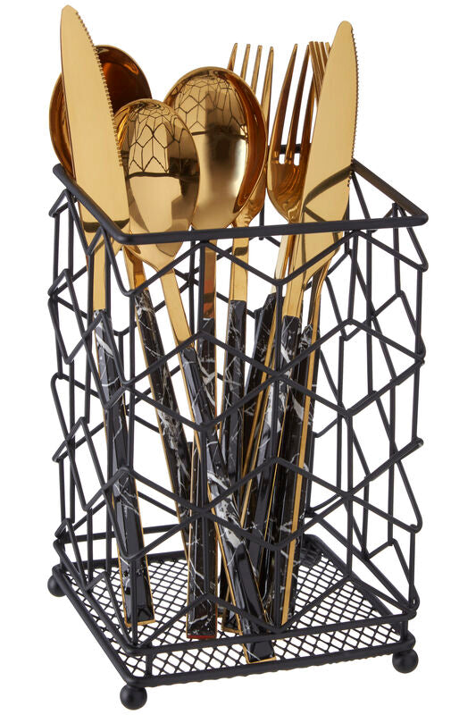 Contour Utensil Holder (Black)