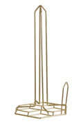 Kitchen Roll Holder with Matte Gold Finish