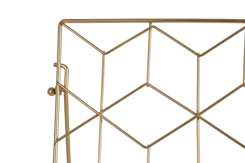 Contour Matte Gold Finish Cookbook Stand