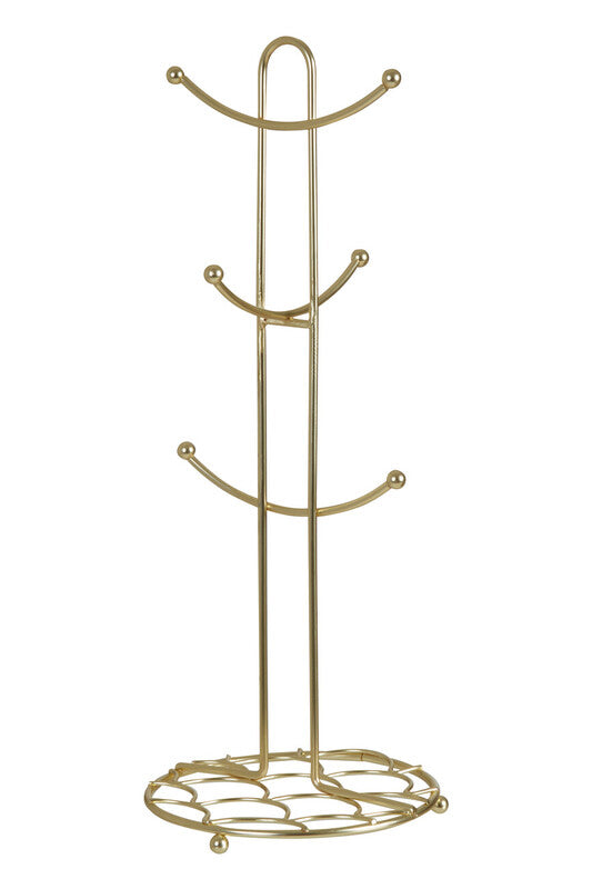 Deco Matte Gold Mug Tree