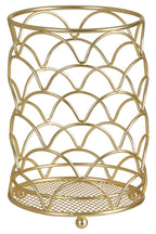 Matte Gold Utensil Holder