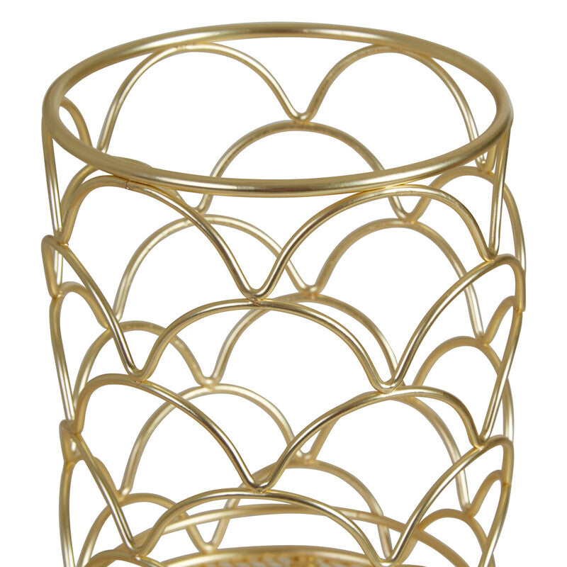 Matte Gold Utensil Holder