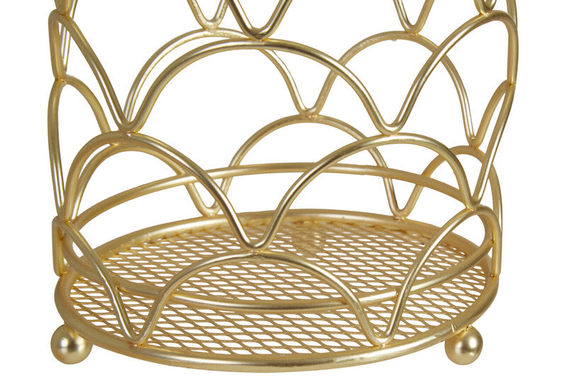 Matte Gold Utensil Holder
