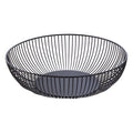 Matte Black Iron Wire Fruit Bowl