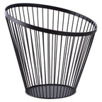 Matt Black Wire Tall Basket