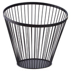 Matt Black Wire Tall Basket