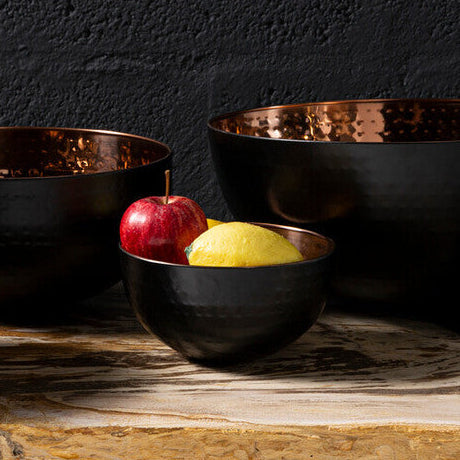Small Hammered Serving Bowl