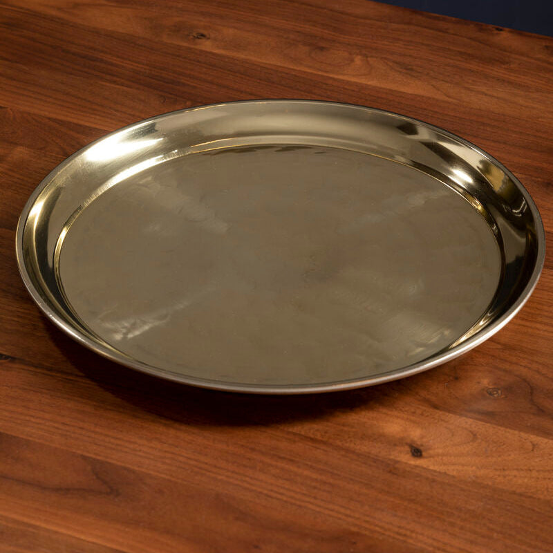 Small Serving Plate in Stainless Steel