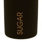 Black and Gold Sugar Canister