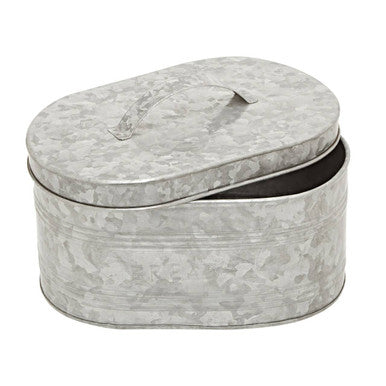 Galvanised Steel Bread Bin