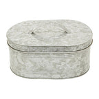Galvanised Steel Bread Bin