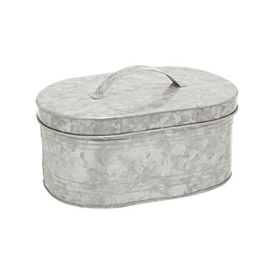 Galvanised Steel Bread Bin