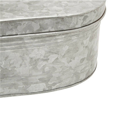 Galvanised Steel Bread Bin