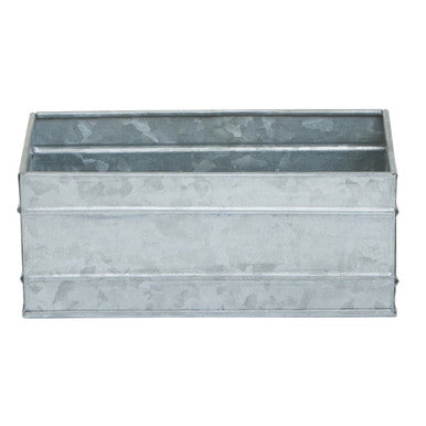 Rectangular Galvanised Steel Tissue Box