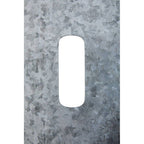 Rectangular Galvanised Steel Tissue Box