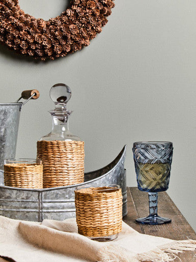 Set of Two Galvanised Steel Oval Trays