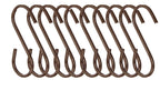Set of 10 Gunmetal Black Hooks