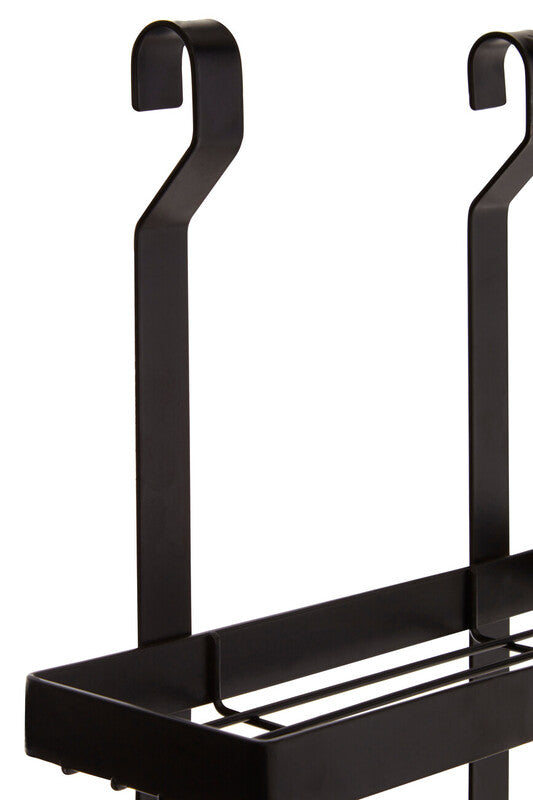 Matt Black Three Level Hanging Rack
