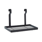 Matt Black Hanging Shelf Storage Rack