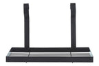 Matt Black Hanging Shelf Storage Rack