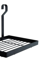 Matt Black Hanging Shelf Storage Rack