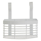 White Iron Hanging Storage Basket