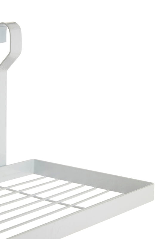 White Hanging Shelf Storage Rack