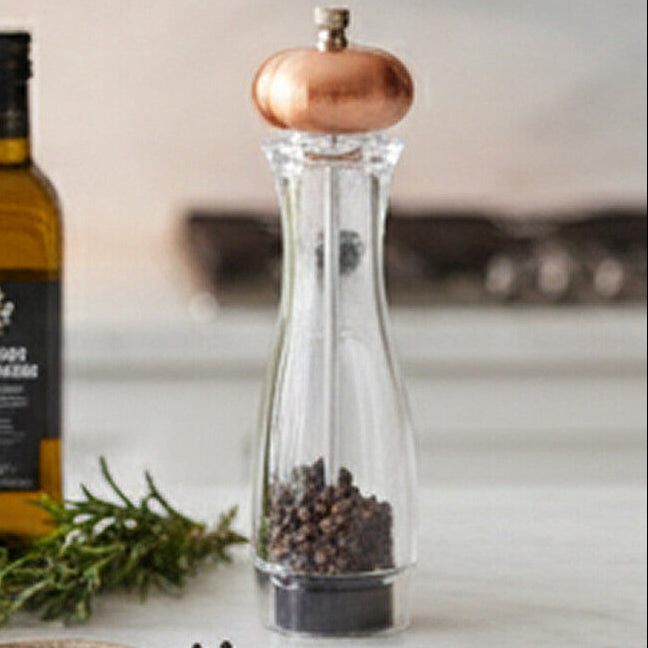 Salt / Pepper Medium Clear and Copper Mill