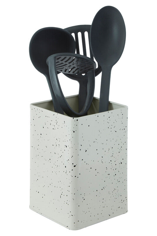 Speckled Stone Utensil Holder
