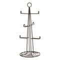 Black Nickel Finish 6 Cup Mug Tree