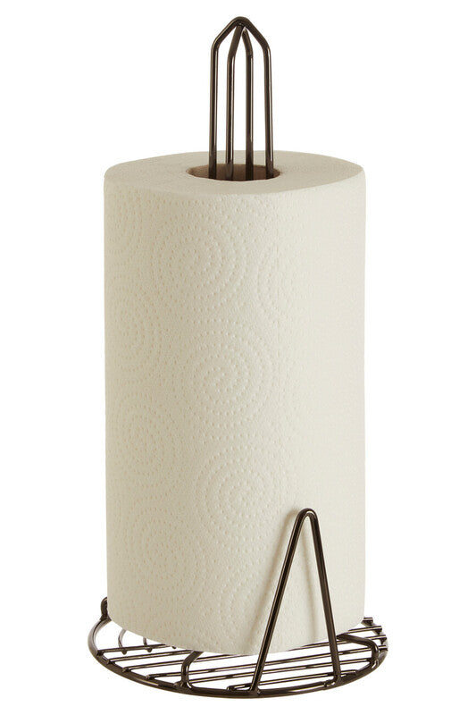 Kitchen Roll Holder with Black Nickel Finish