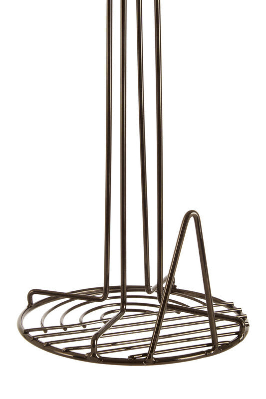 Kitchen Roll Holder with Black Nickel Finish