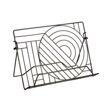 Black Nickel Finish Cook Book Stand