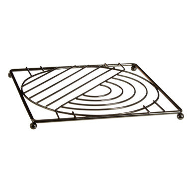 Black Nickel Finish Square Trivet