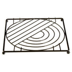 Black Nickel Finish Square Trivet