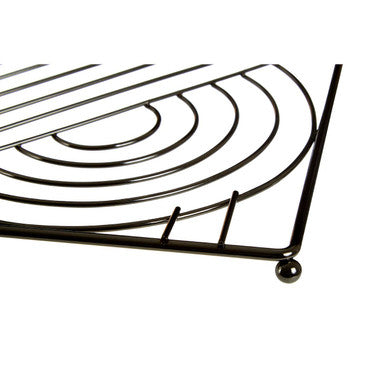 Black Nickel Finish Square Trivet